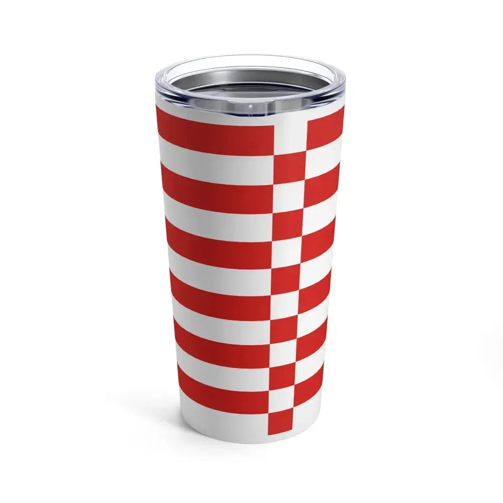 Flag of Bremen with flag arms Germany - Tumbler 20oz - Go Mug Yourself