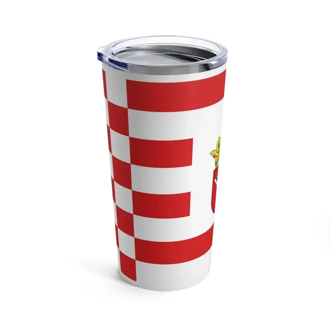 Flag of Bremen with middle arms Germany - Tumbler 20oz - Go Mug Yourself