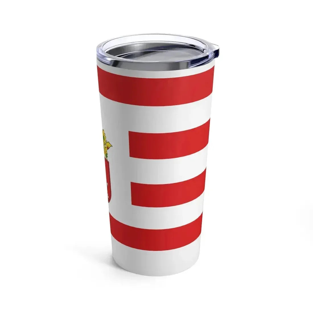 Flag of Bremen with middle arms Germany - Tumbler 20oz - Go Mug Yourself