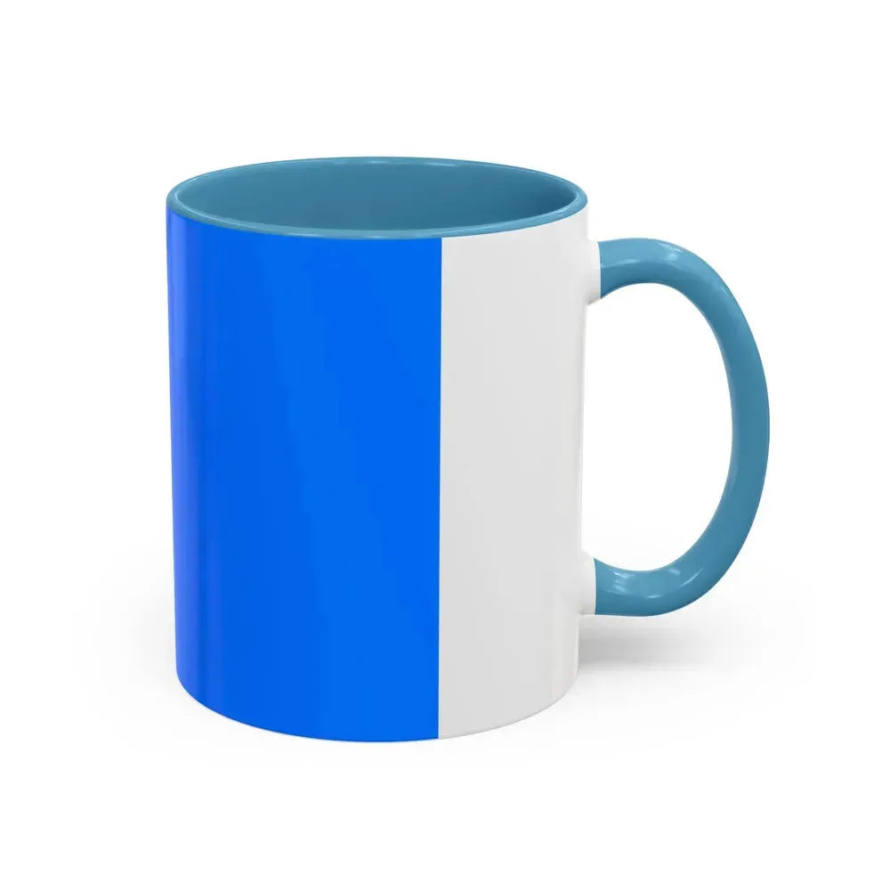 Flag of Brescia Italy - Accent Coffee Mug - Go Mug Yourself