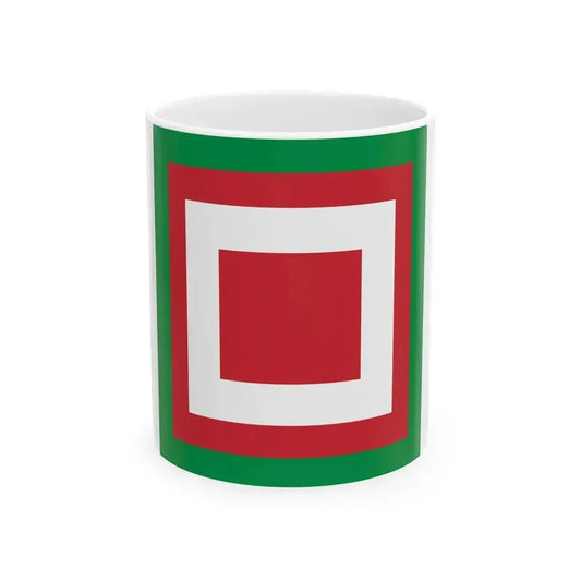Flag of Brescia Revolutionary (Italy) White Coffee Mug 11oz - Go Mug Yourself