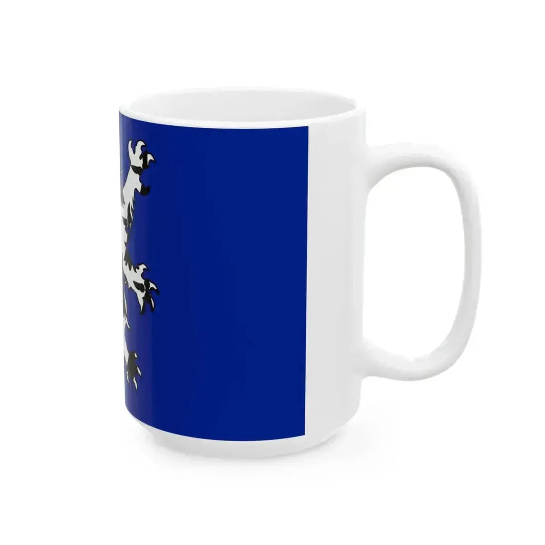 Flag of Bresse variant (France) White Coffee Mug - Go Mug Yourself
