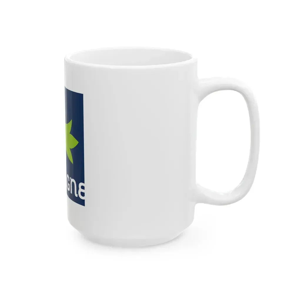 Flag of Bretagne France 2 - White Coffee Mug - Go Mug Yourself