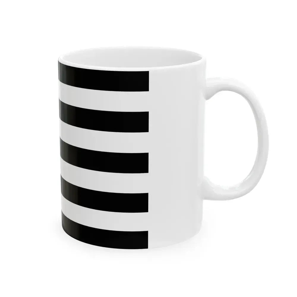 Flag of Bretagne France - White Coffee Mug - Go Mug Yourself