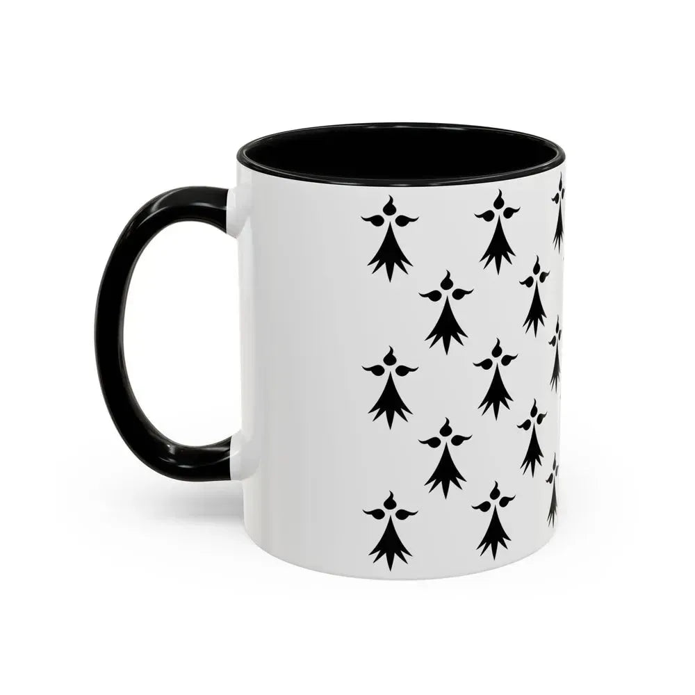 Flag of Bretagne3 France - Accent Coffee Mug - Go Mug Yourself
