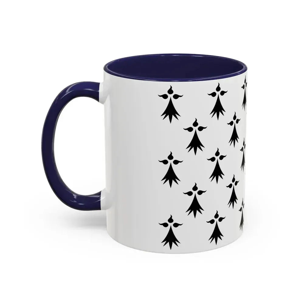 Flag of Bretagne3 France - Accent Coffee Mug - Go Mug Yourself