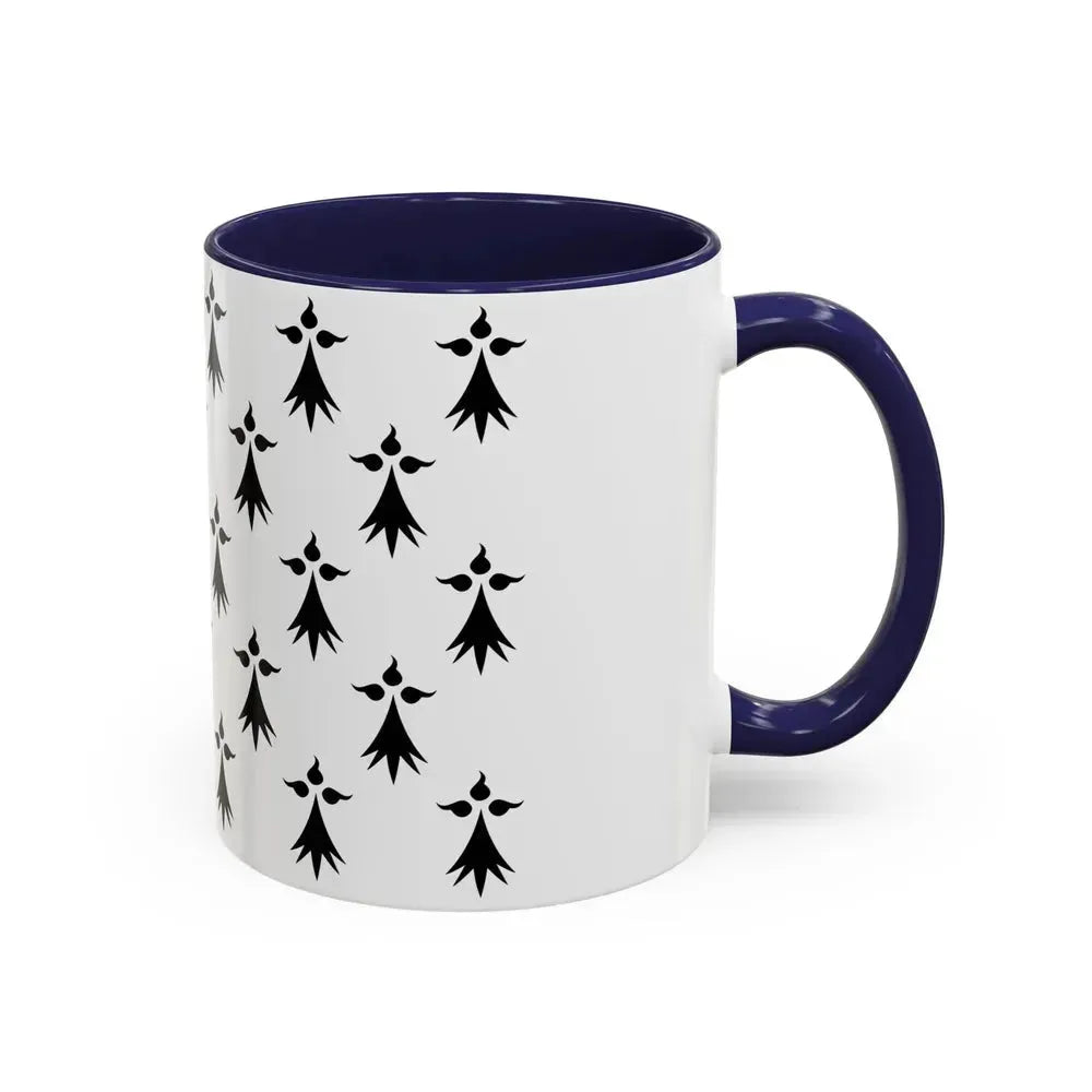 Flag of Bretagne3 France - Accent Coffee Mug - Go Mug Yourself