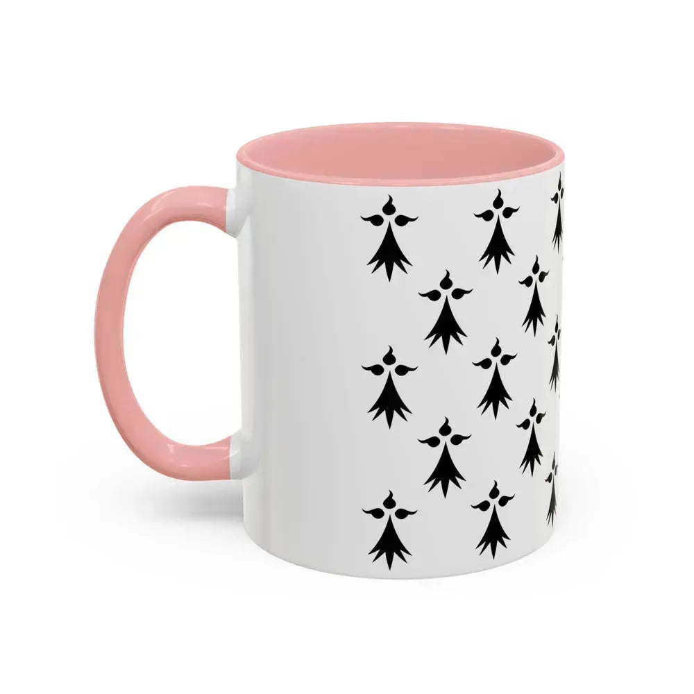 Flag of Bretagne3 France - Accent Coffee Mug - Go Mug Yourself