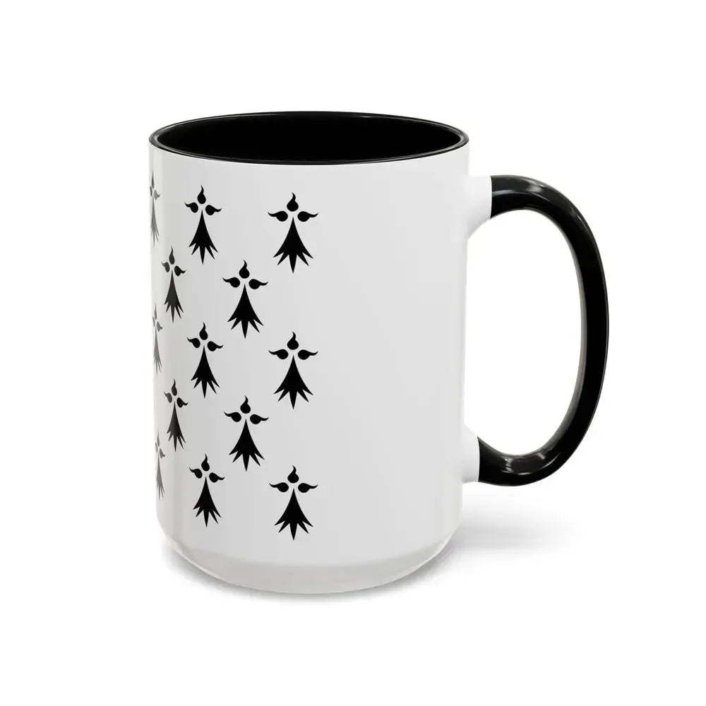 Flag of Bretagne3 France - Accent Coffee Mug - Go Mug Yourself