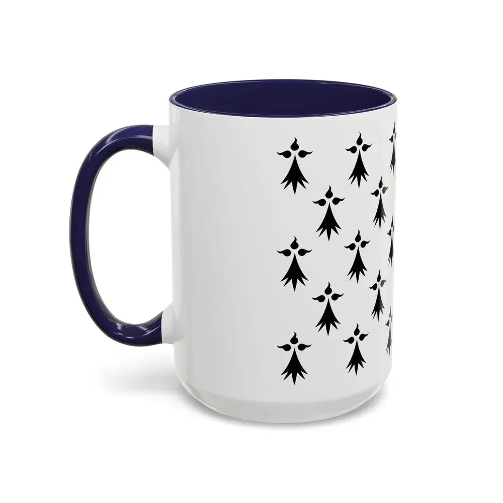 Flag of Bretagne3 France - Accent Coffee Mug - Go Mug Yourself