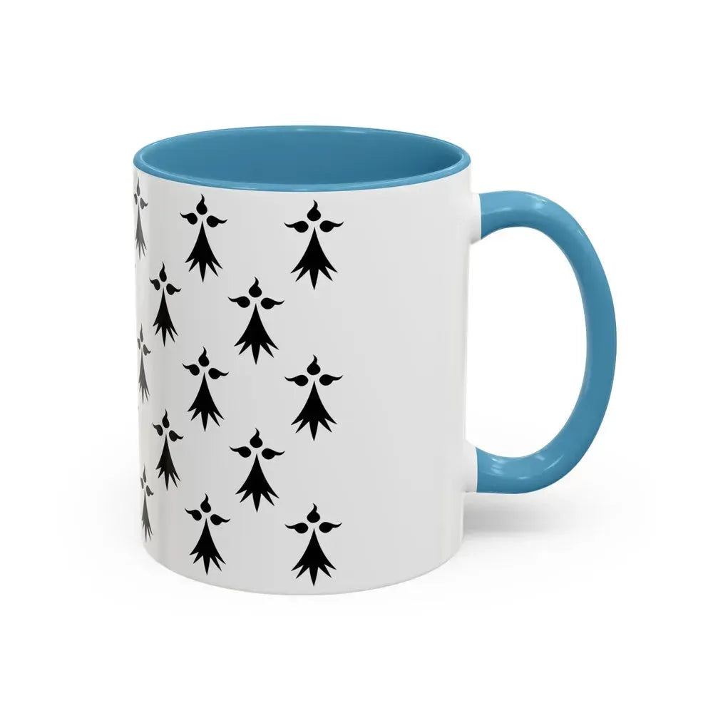 Flag of Bretagne3 France - Accent Coffee Mug - Go Mug Yourself