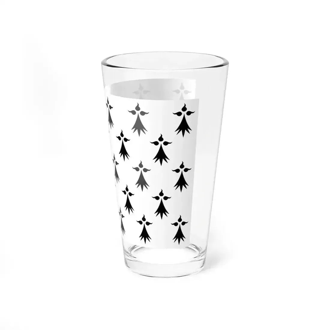 Flag of Bretagne3 France - Pint Glass 16oz - Go Mug Yourself