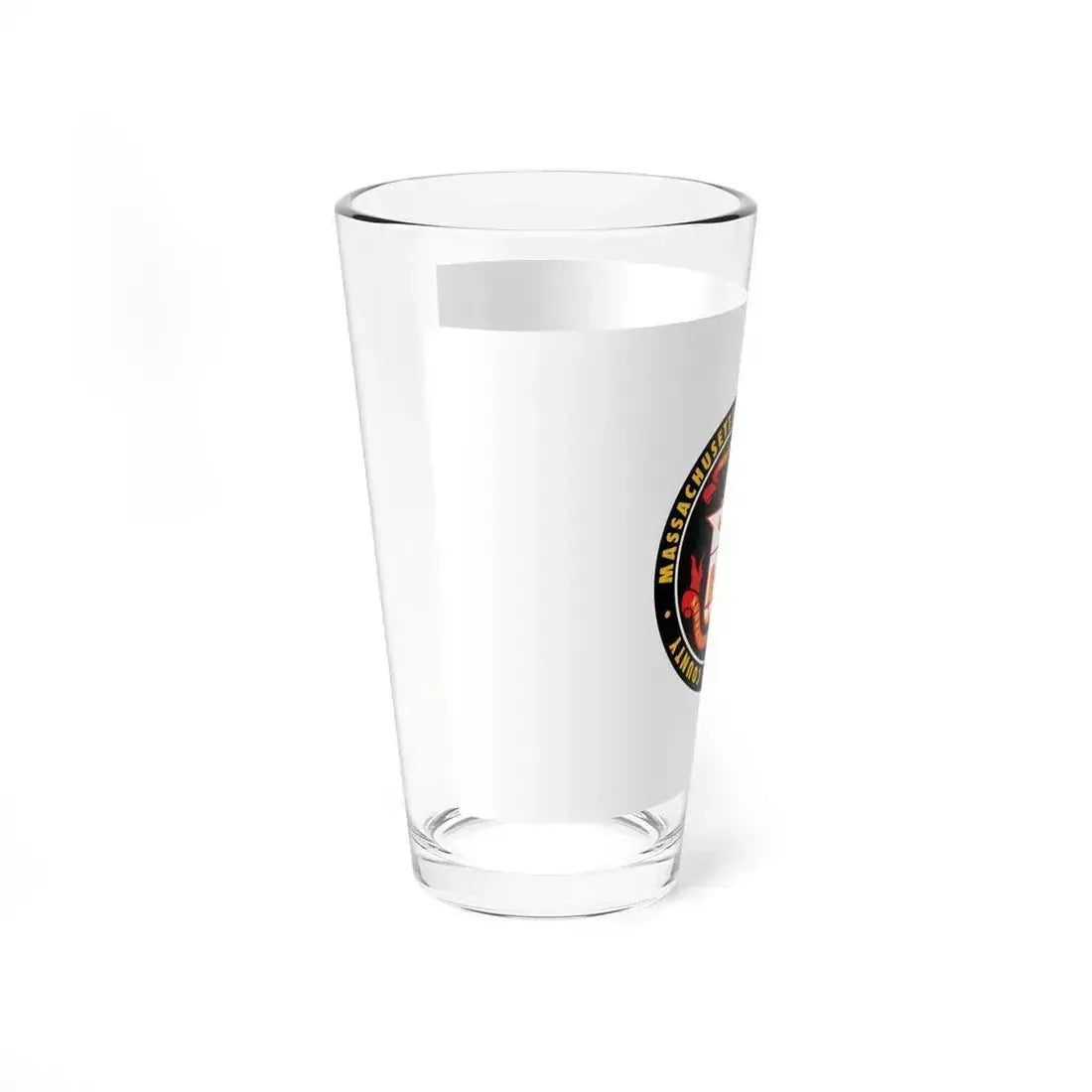 Flag of Bridgewater, Massachusetts - Pint Glass 16oz - Go Mug Yourself