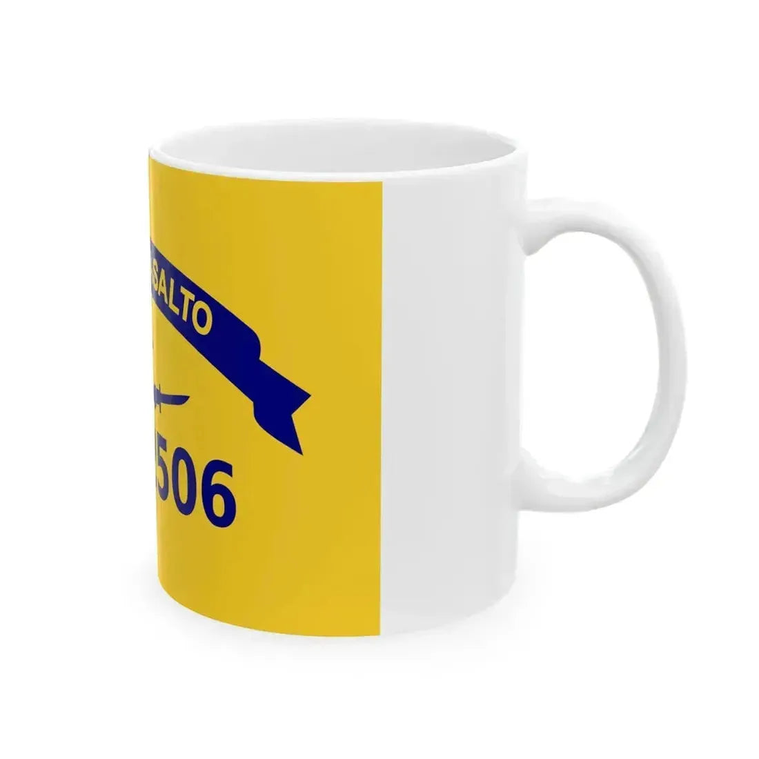 Flag of Brigade 2506 (Cuba) White Coffee Mug - Go Mug Yourself
