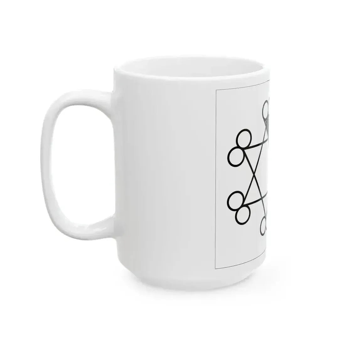 Flag of Brischan (Algeria) White Coffee Mug - Go Mug Yourself