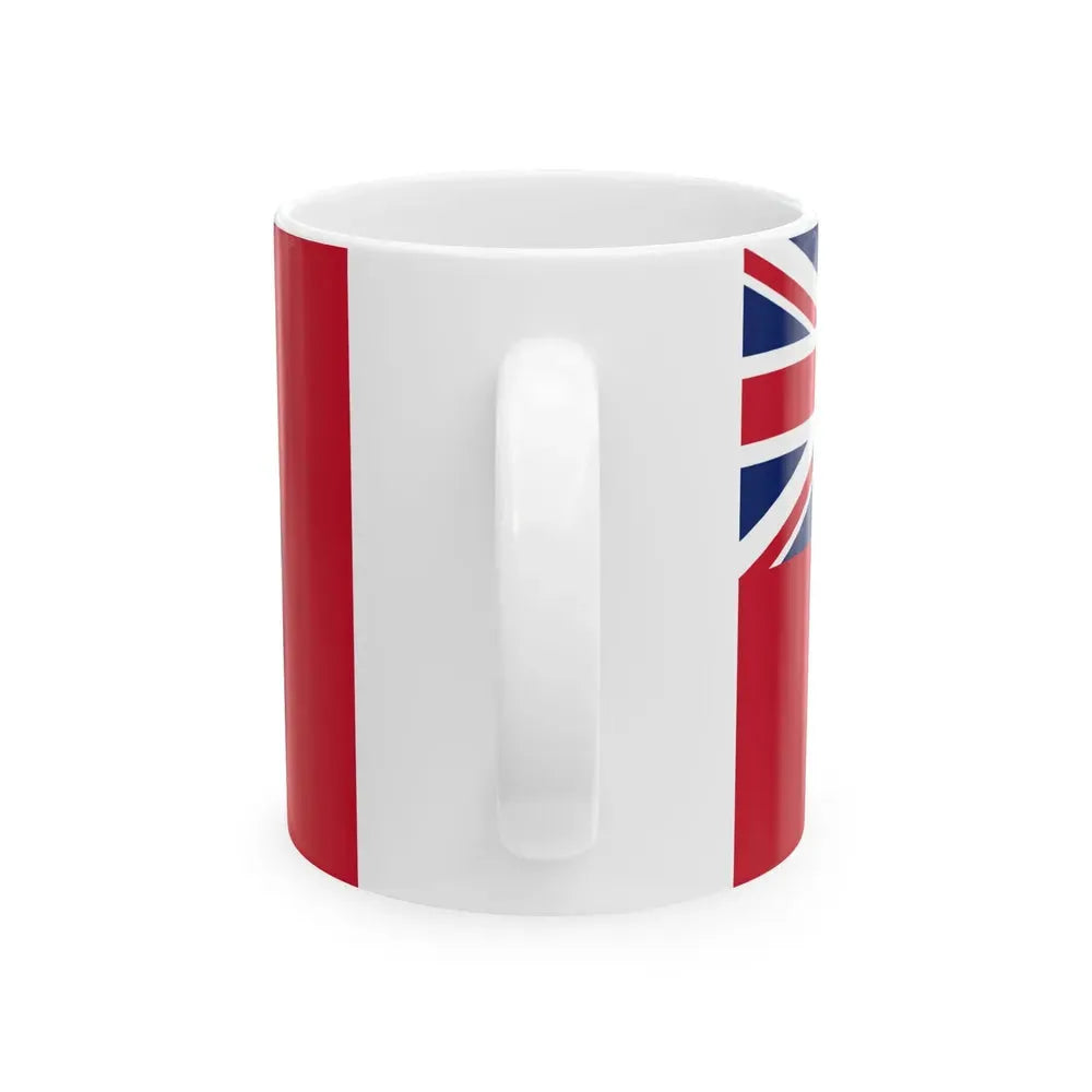 Flag of British Bombay (India) White Coffee Mug - Go Mug Yourself