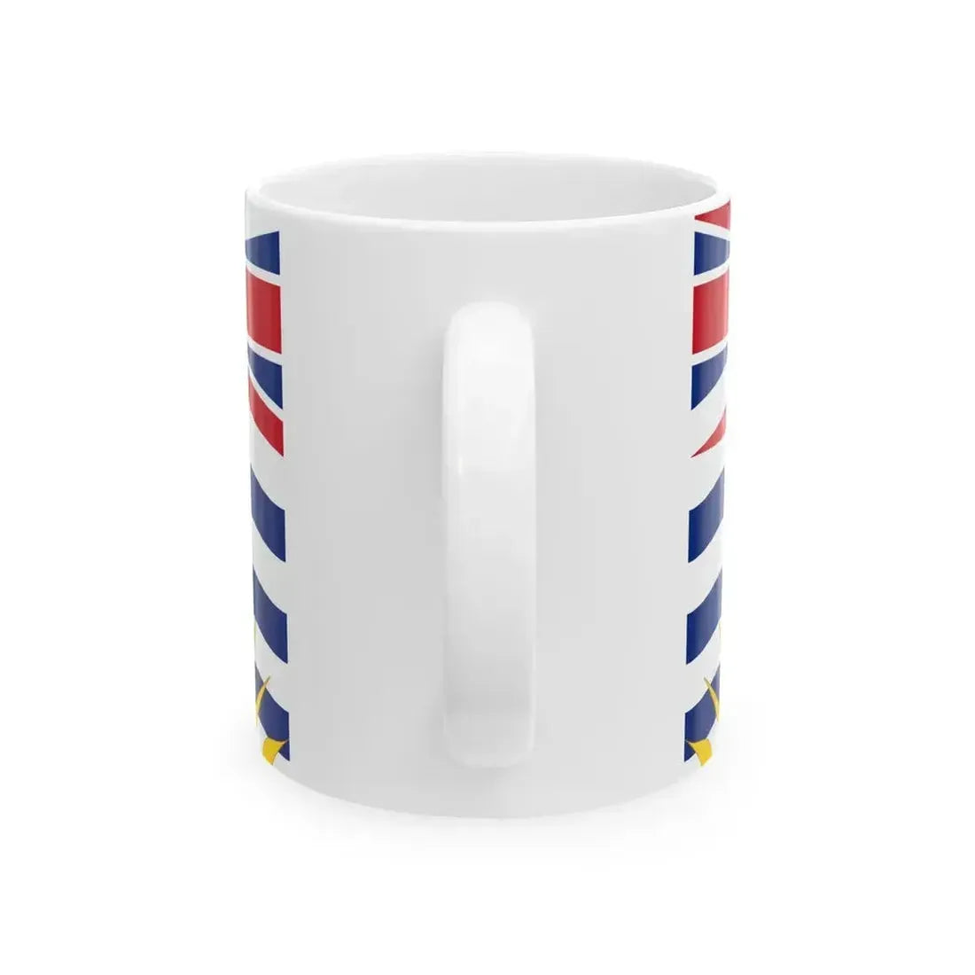 Flag of British Columbia 02 (Canada) White Coffee Mug - Go Mug Yourself