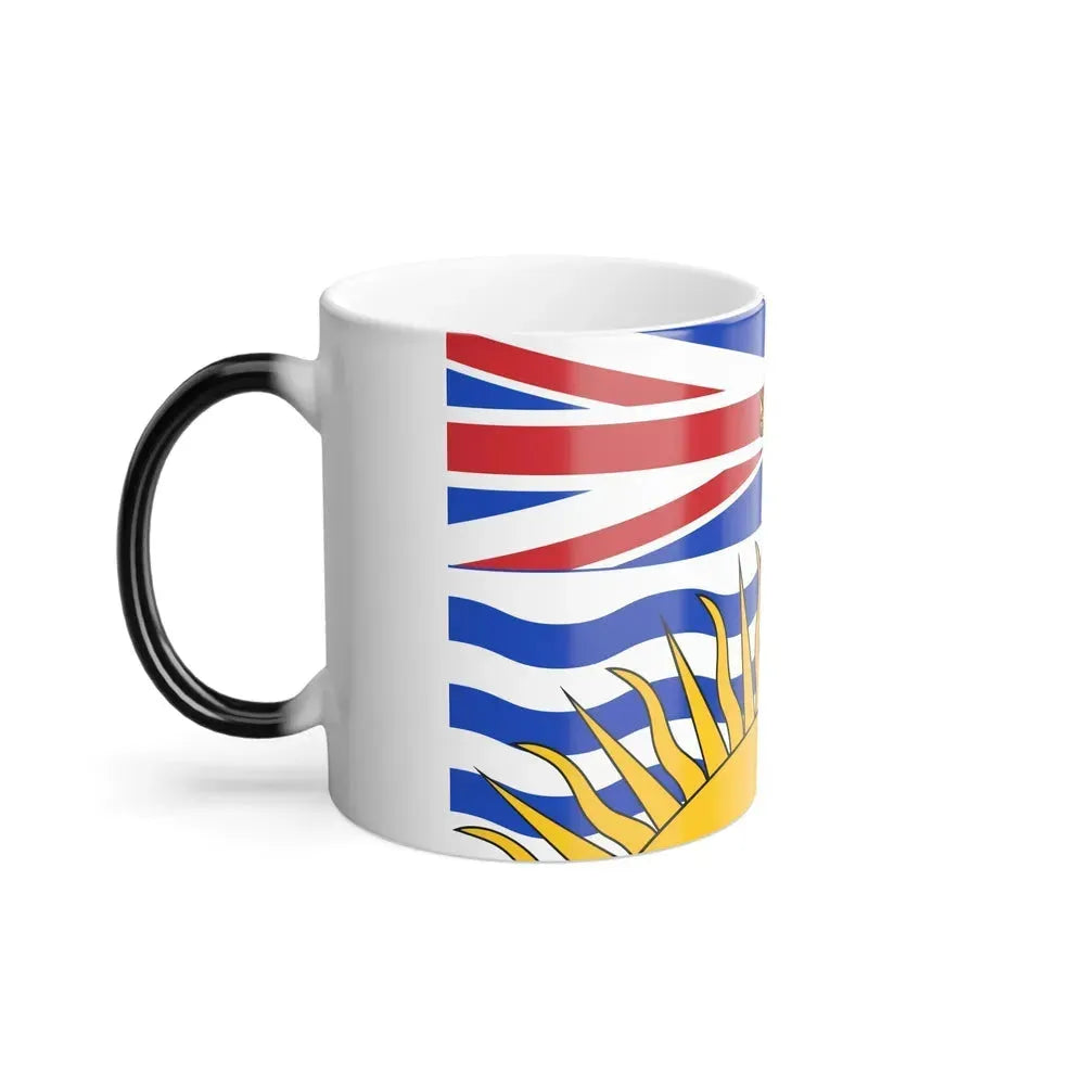 Flag of British Columbia Canada - Color Changing Coffee Mug - Go Mug Yourself