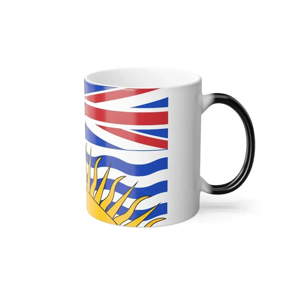 Flag of British Columbia Canada - Color Changing Coffee Mug - Go Mug Yourself