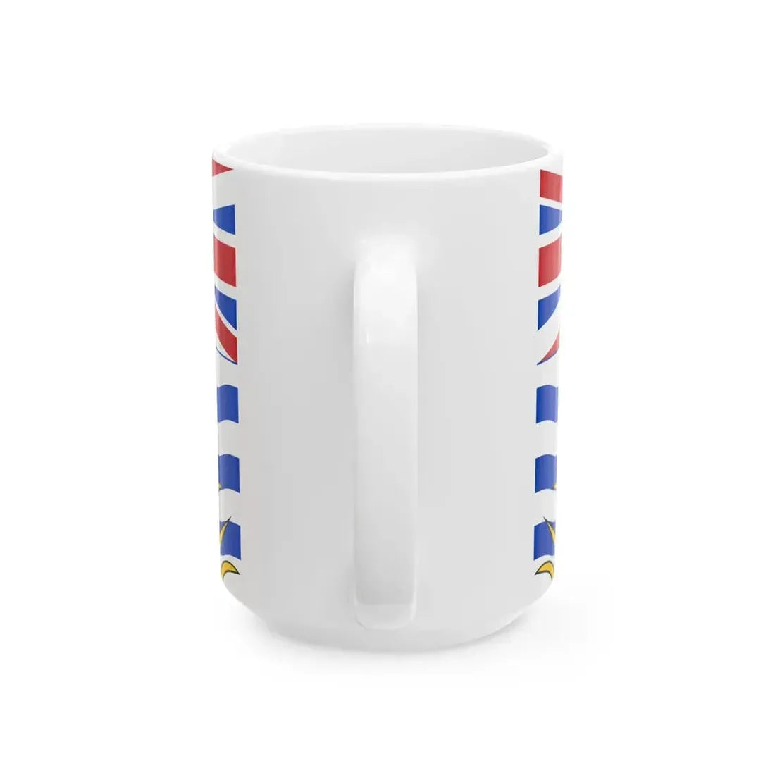 Flag of British Columbia (Canada) White Coffee Mug - Go Mug Yourself