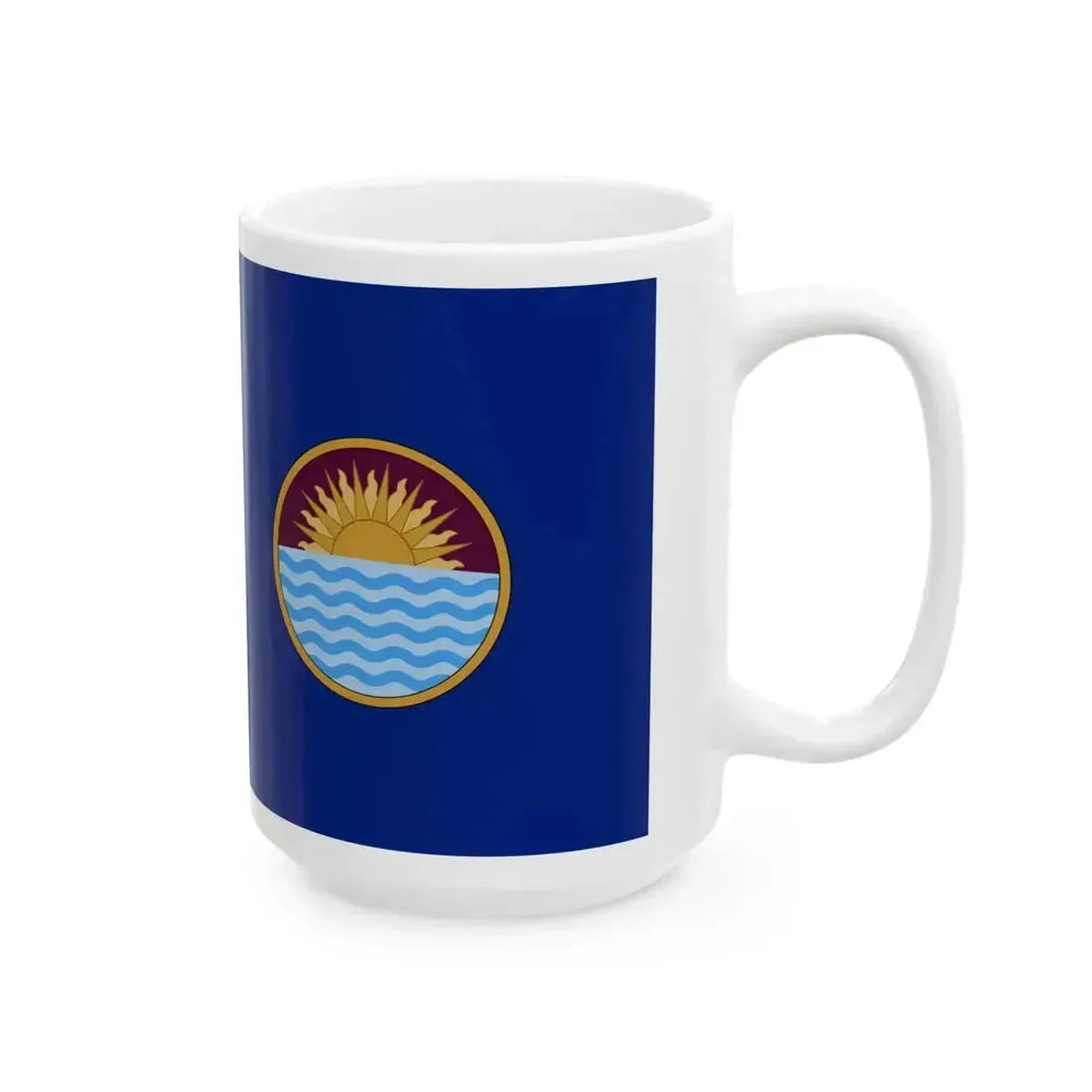 Flag of British Punjab (India) White Coffee Mug - Go Mug Yourself