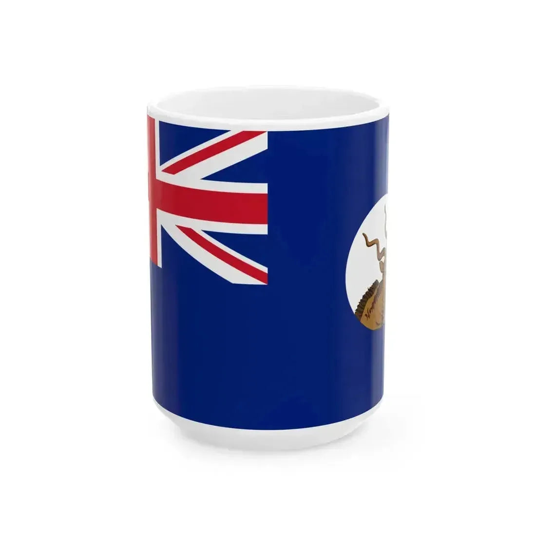 Flag of British Somaliland 1903-1950 (Mali) White Coffee Mug 15oz - Go Mug Yourself