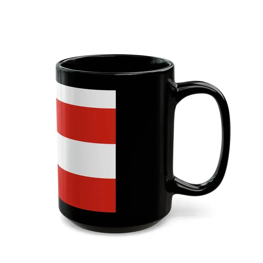 Flag of Brno Czech Republic - Black Coffee Mug - Go Mug Yourself