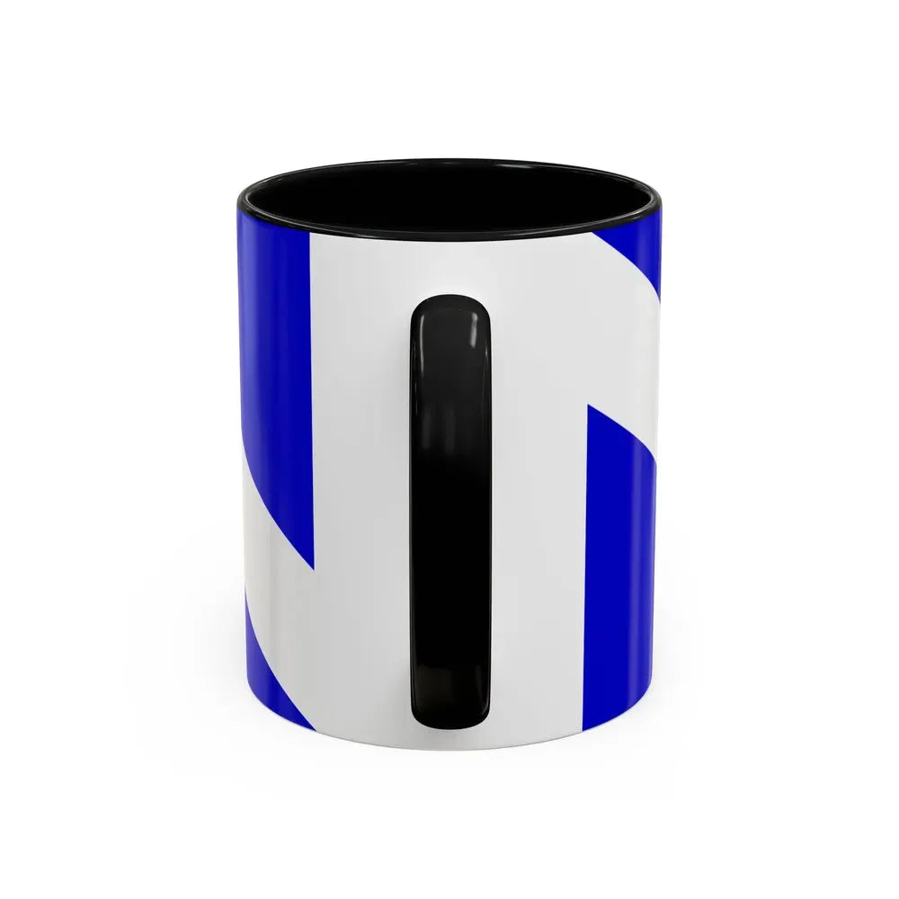 Flag of Brod Posavina County Croatia - Accent Coffee Mug - Go Mug Yourself