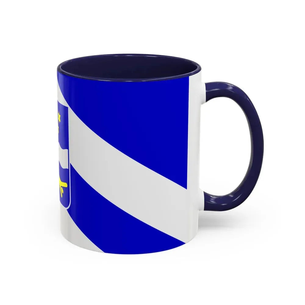 Flag of Brod Posavina County Croatia - Accent Coffee Mug - Go Mug Yourself