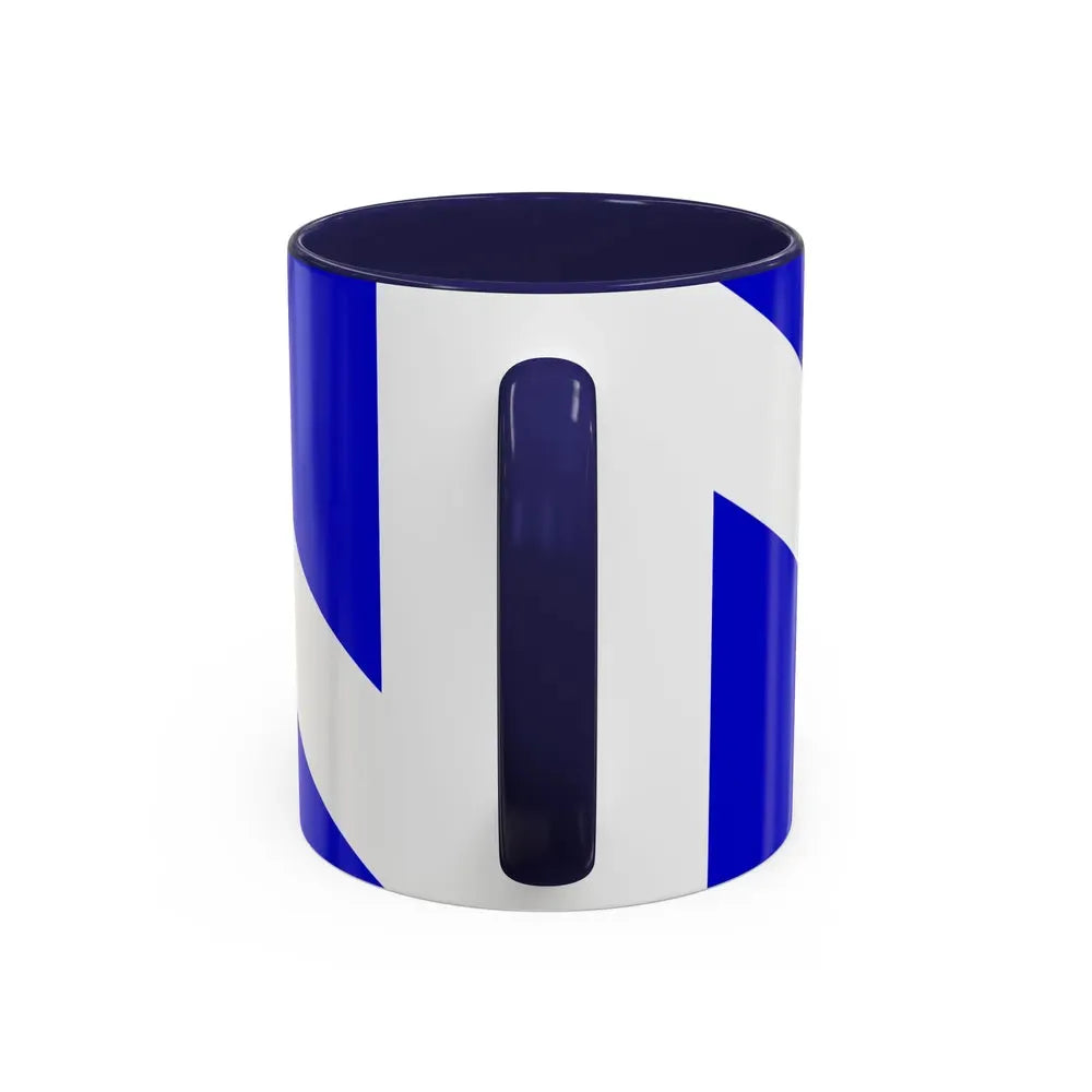 Flag of Brod Posavina County Croatia - Accent Coffee Mug - Go Mug Yourself