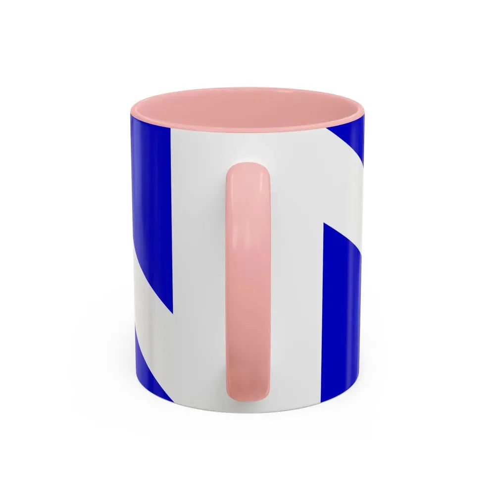 Flag of Brod Posavina County Croatia - Accent Coffee Mug - Go Mug Yourself