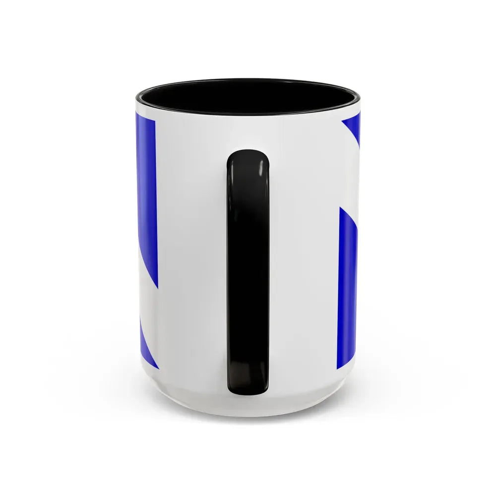 Flag of Brod Posavina County Croatia - Accent Coffee Mug - Go Mug Yourself