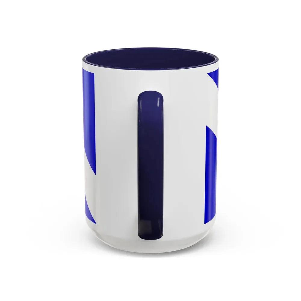 Flag of Brod Posavina County Croatia - Accent Coffee Mug - Go Mug Yourself