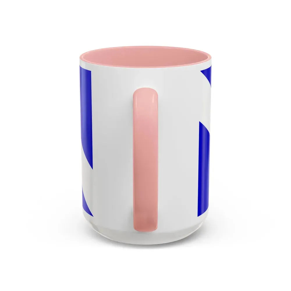 Flag of Brod Posavina County Croatia - Accent Coffee Mug - Go Mug Yourself