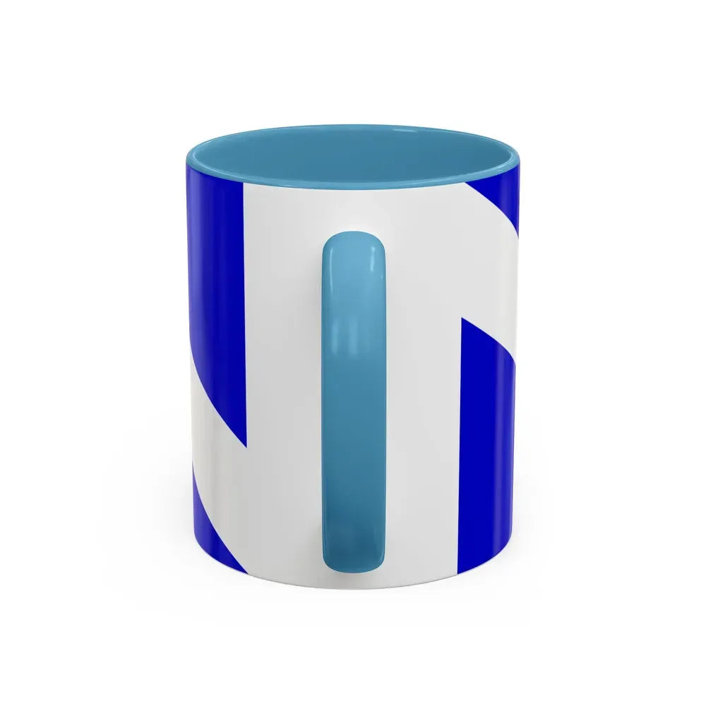 Flag of Brod Posavina County Croatia - Accent Coffee Mug - Go Mug Yourself