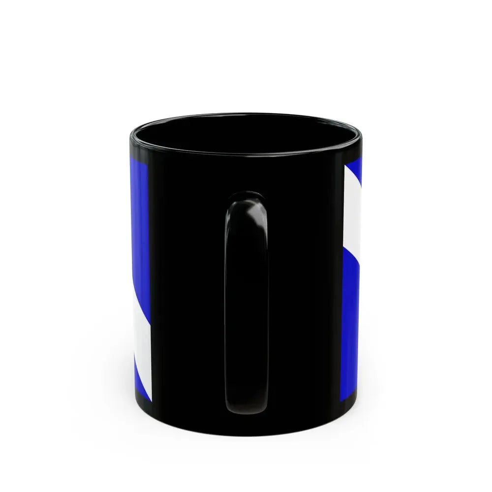 Flag of Brod Posavina County Croatia - Black Coffee Mug - Go Mug Yourself