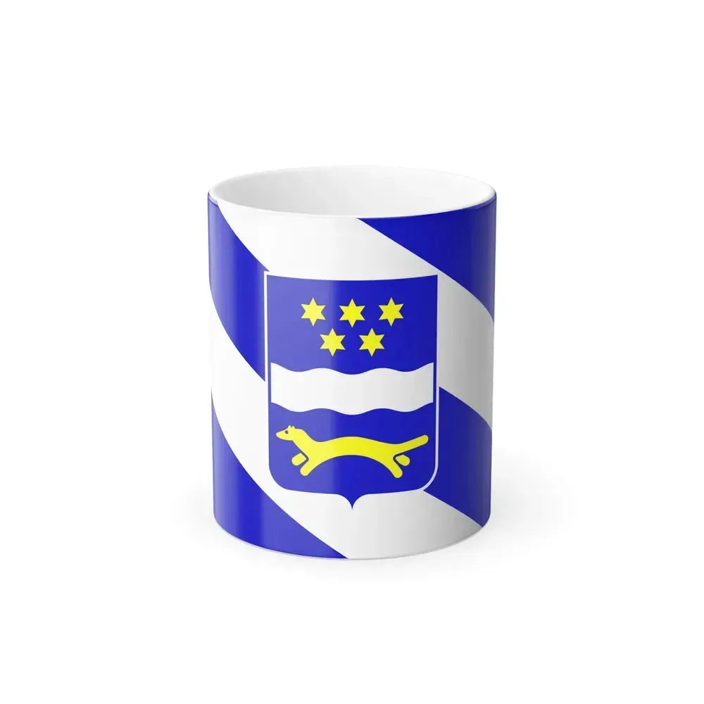 Flag of Brod Posavina County Croatia - Color Changing Coffee Mug 11oz - Go Mug Yourself