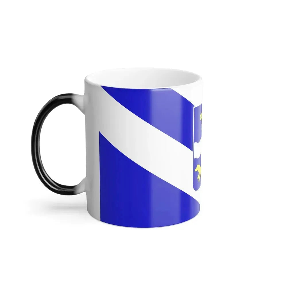 Flag of Brod Posavina County Croatia - Color Changing Coffee Mug - Go Mug Yourself