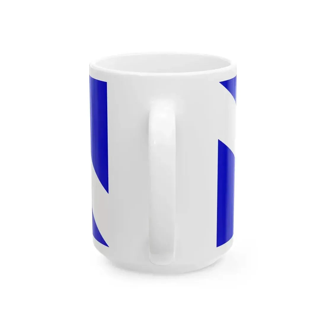 Flag of Brod-Posavina County (Croatia) White Coffee Mug - Go Mug Yourself