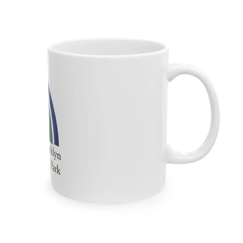 Flag of Brooklyn Park Minnesota (United States) White Coffee Mug - Go Mug Yourself
