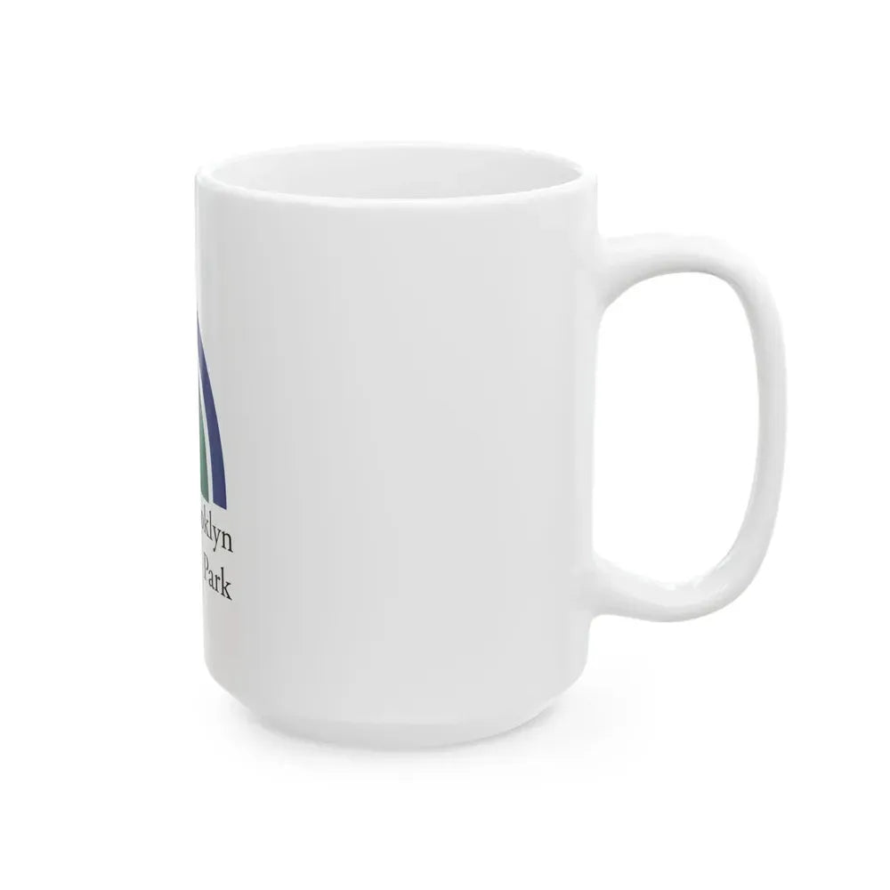 Flag of Brooklyn Park Minnesota (United States) White Coffee Mug - Go Mug Yourself