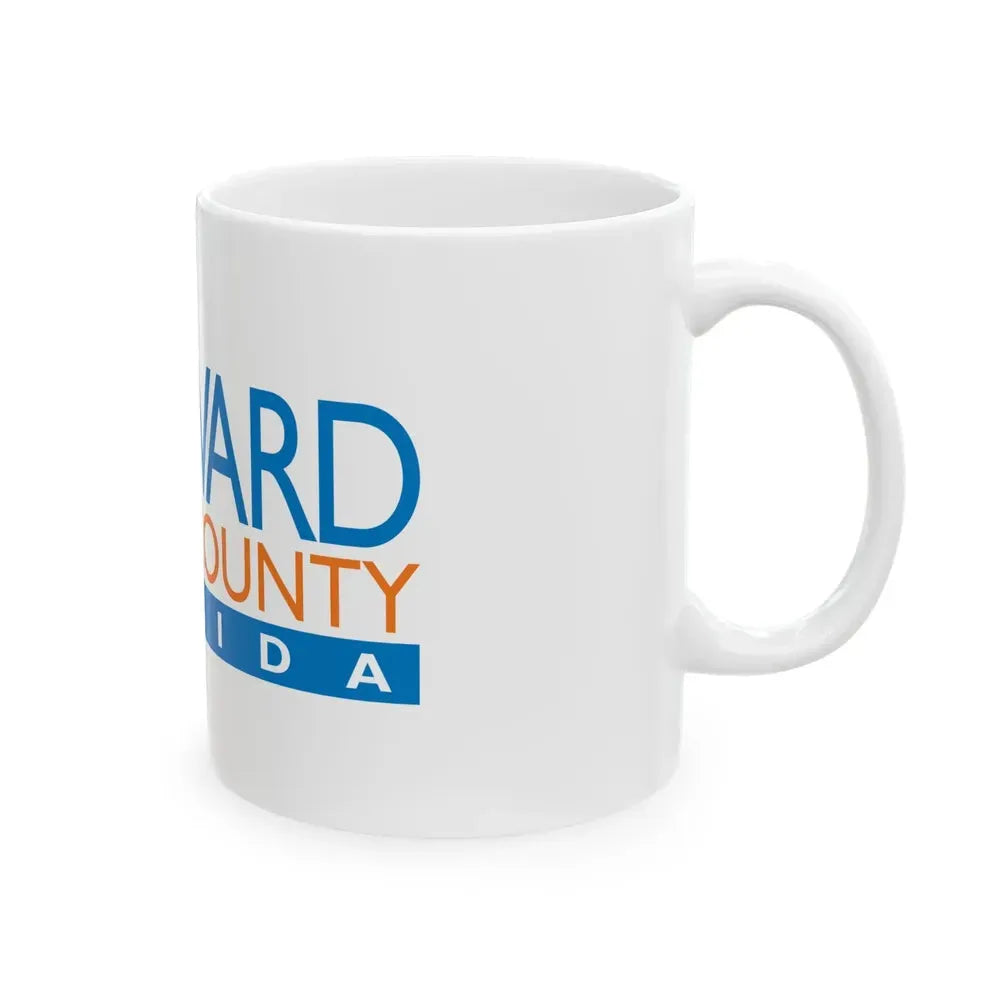 Flag of Broward County Florida (United States) White Coffee Mug - Go Mug Yourself