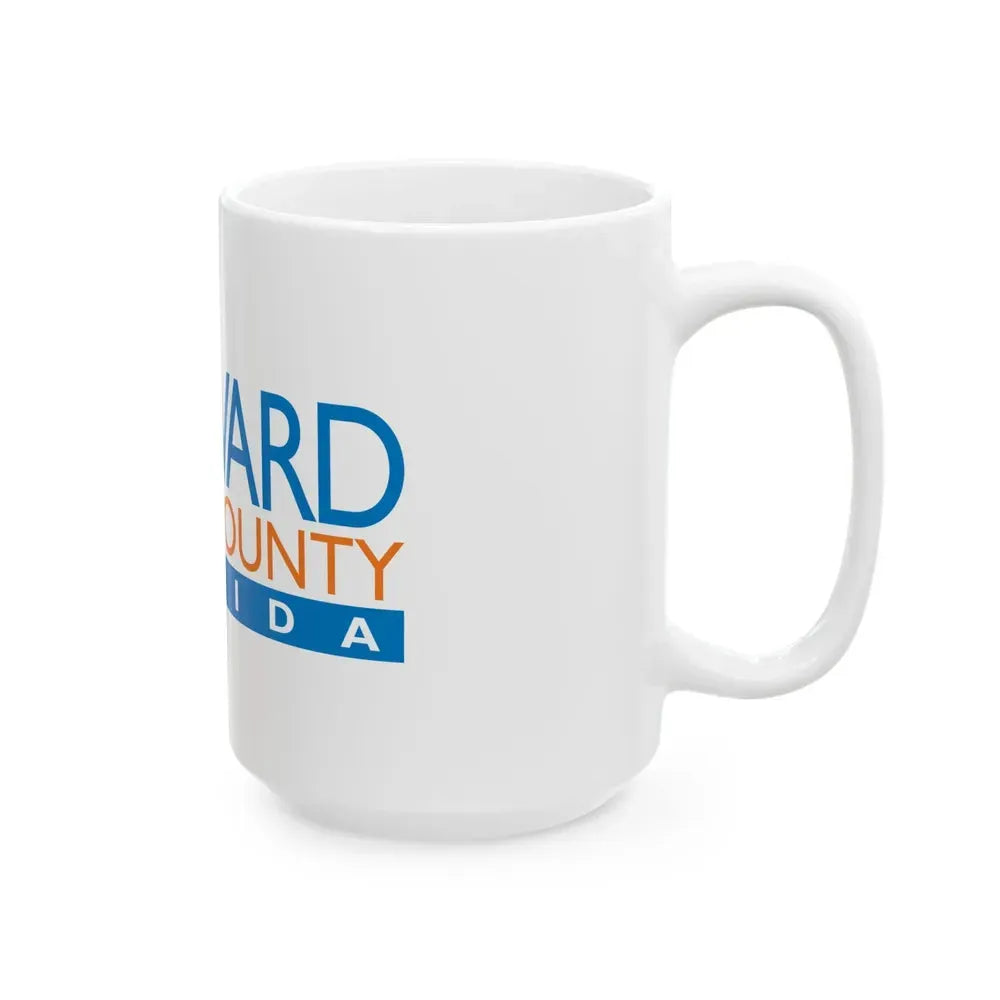 Flag of Broward County Florida (United States) White Coffee Mug - Go Mug Yourself