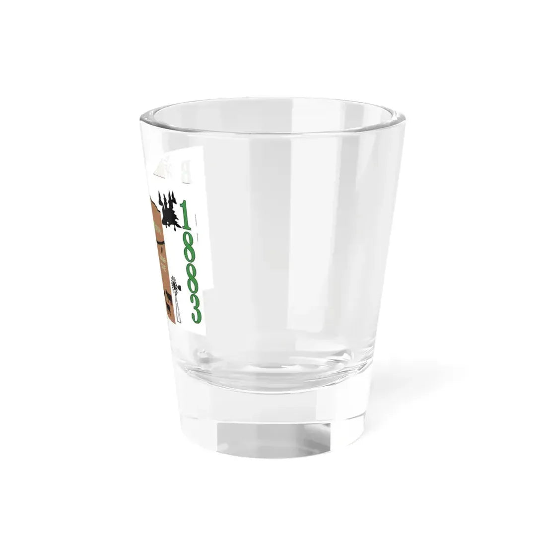 Flag of Brown County Nebraska (United States) Shot Glass 1.5oz - Go Mug Yourself