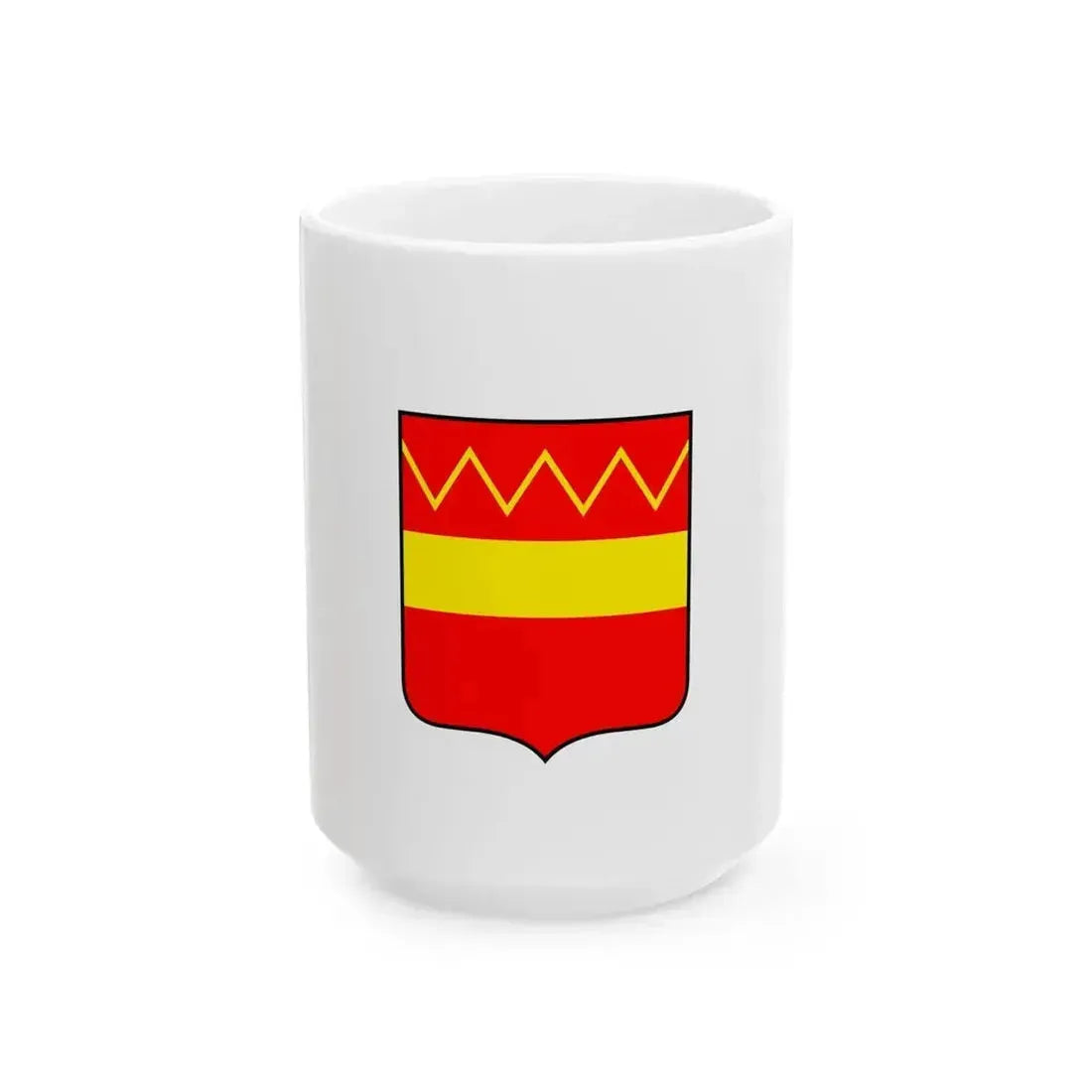 Flag of Brugelette (Belgium) White Coffee Mug 15oz - Go Mug Yourself