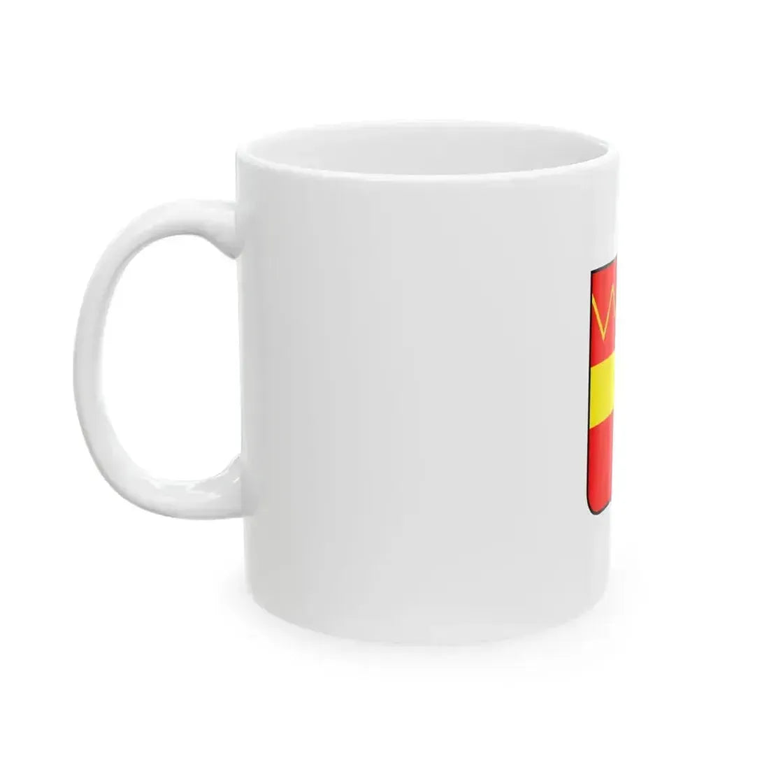 Flag of Brugelette (Belgium) White Coffee Mug - Go Mug Yourself