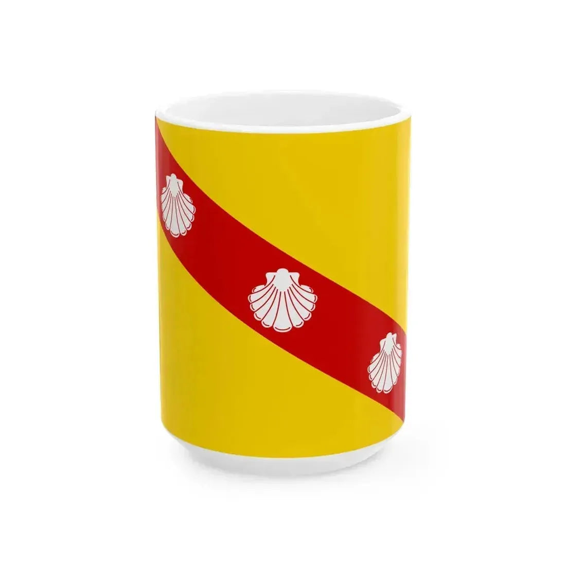 Flag of Brunehaut (Belgium) White Coffee Mug 15oz - Go Mug Yourself