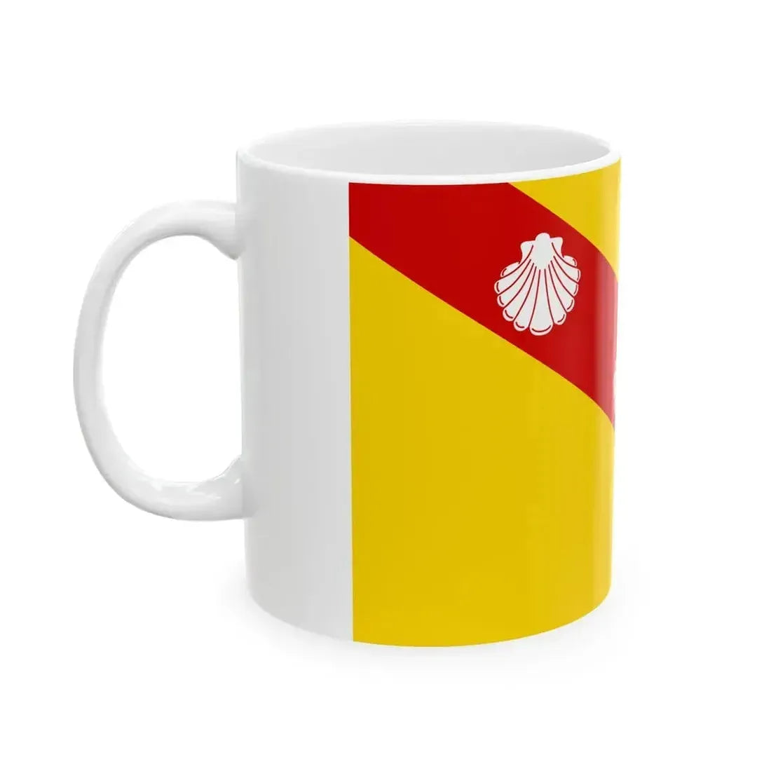 Flag of Brunehaut (Belgium) White Coffee Mug - Go Mug Yourself