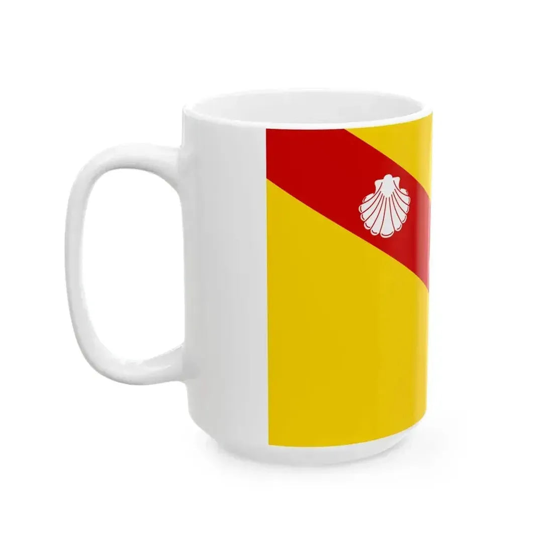 Flag of Brunehaut (Belgium) White Coffee Mug - Go Mug Yourself