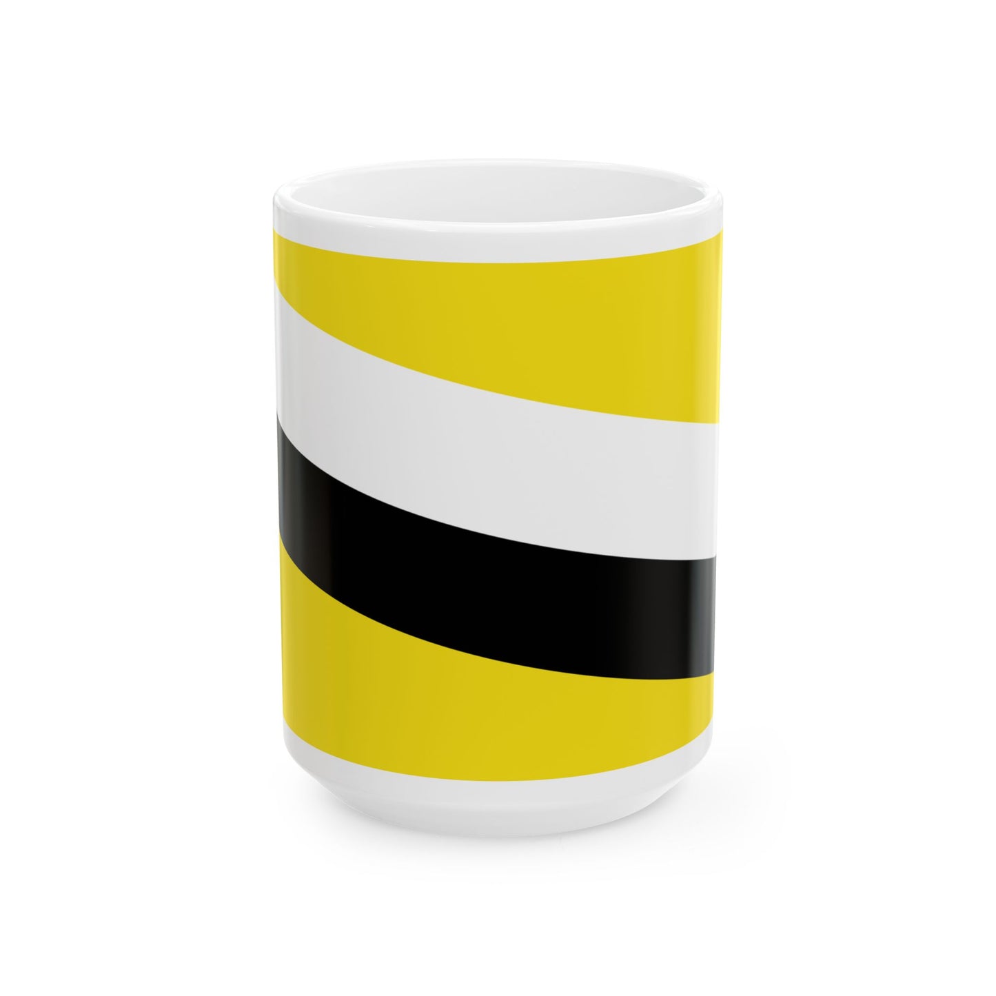 Flag of Brunei 1906-1959 (Brunei) White Coffee Mug-15oz-Go Mug Yourself